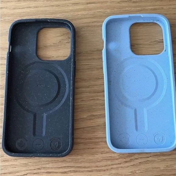 Pela Black Mountain and Blue Floral Phone Cases - Picture 2 of 2